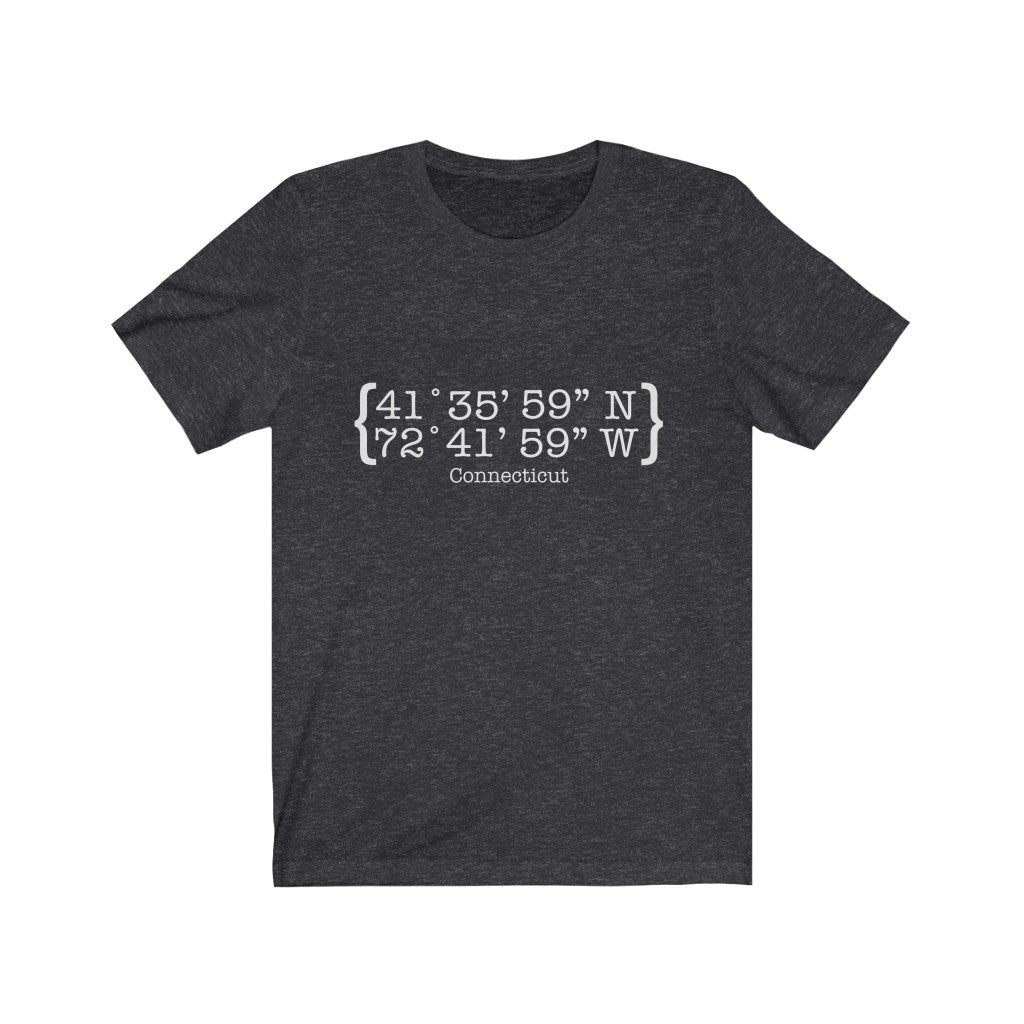 Connecticut Coordinates Unisex Jersey Short Sleeve Tee