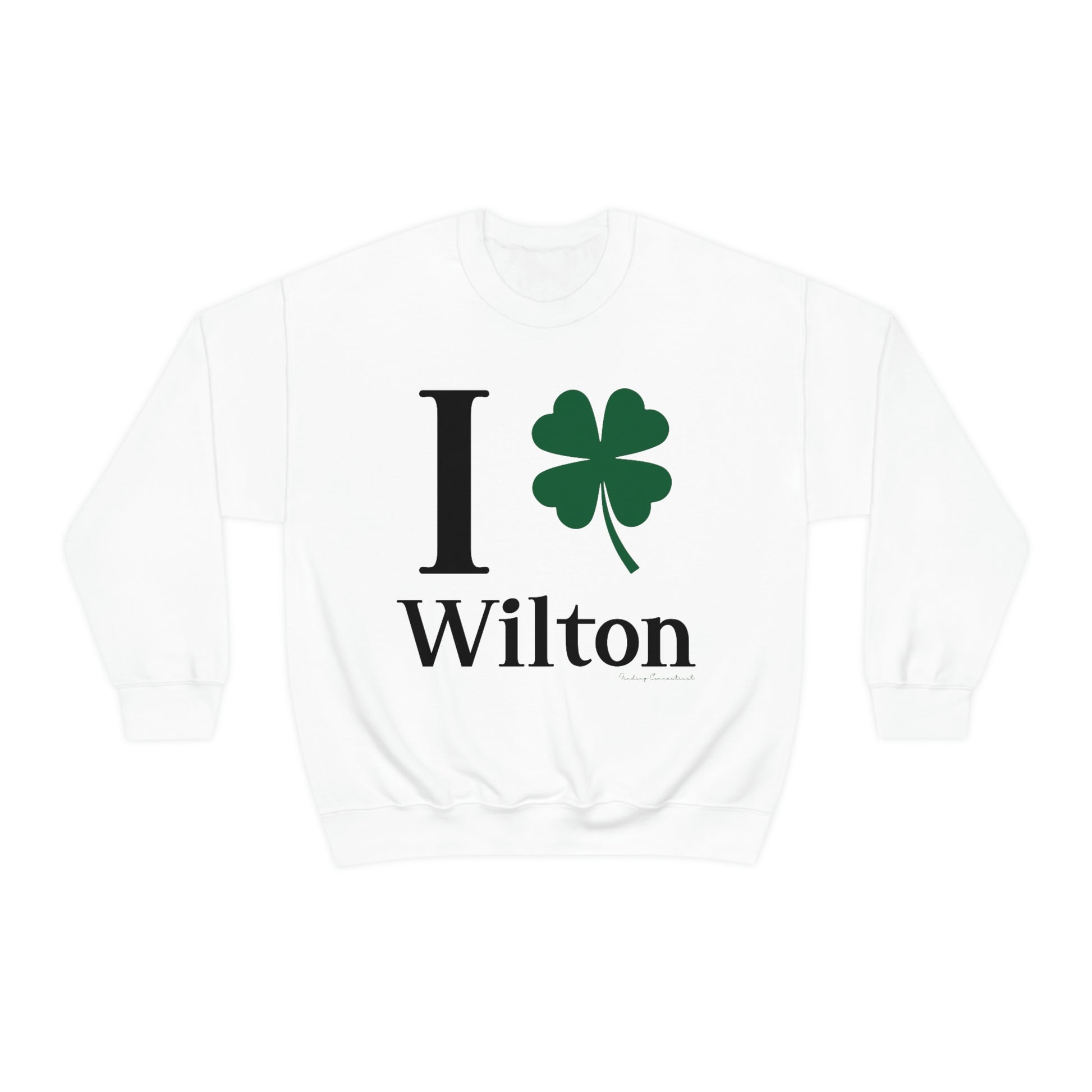 Wilton Connecticut St. Patrick’s Day shirt, I Clover Wilton