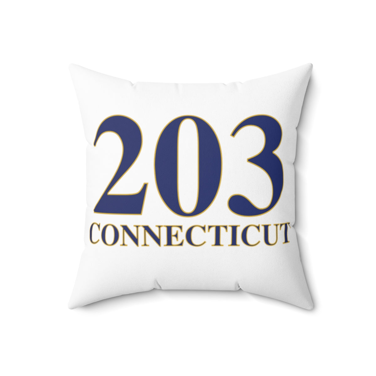 203 Connecticut Spun Polyester Square Pillow