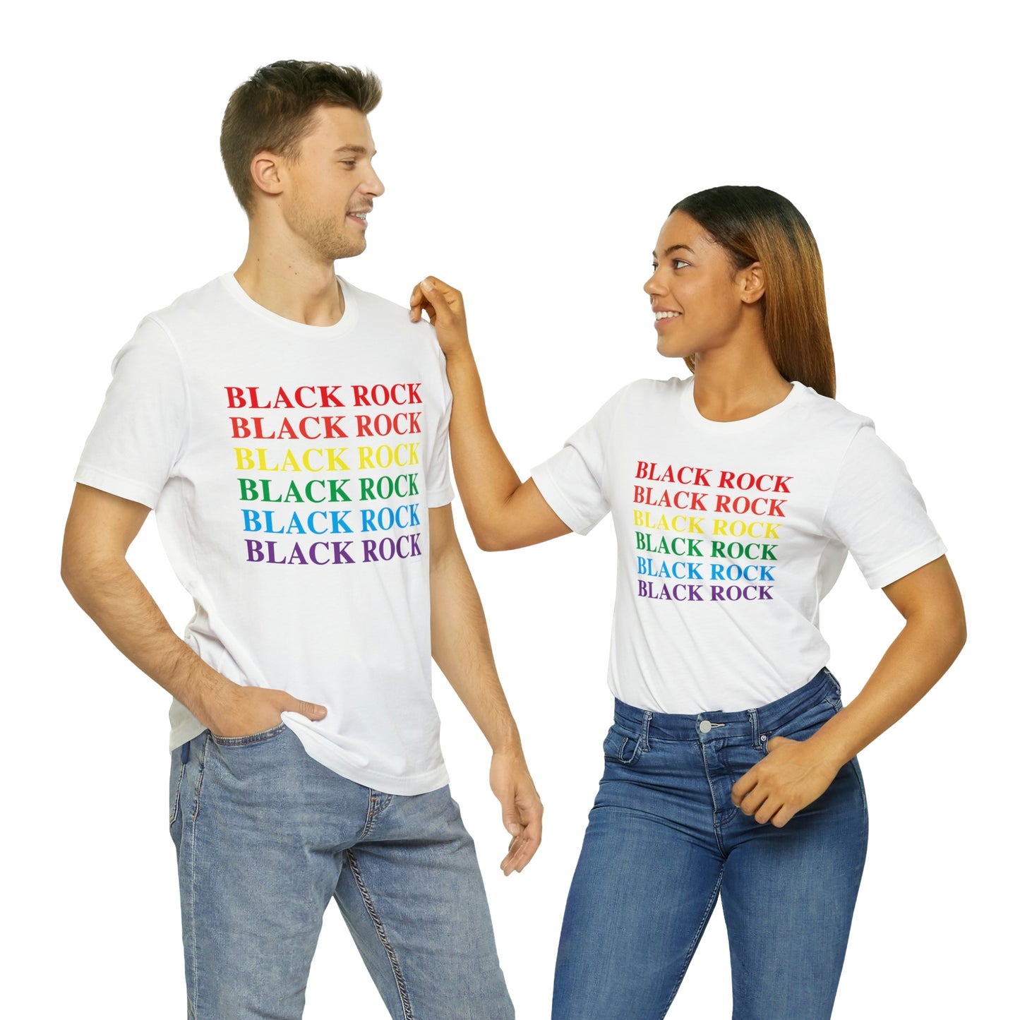 Black Rock Pride Unisex Jersey Short Sleeve Tee