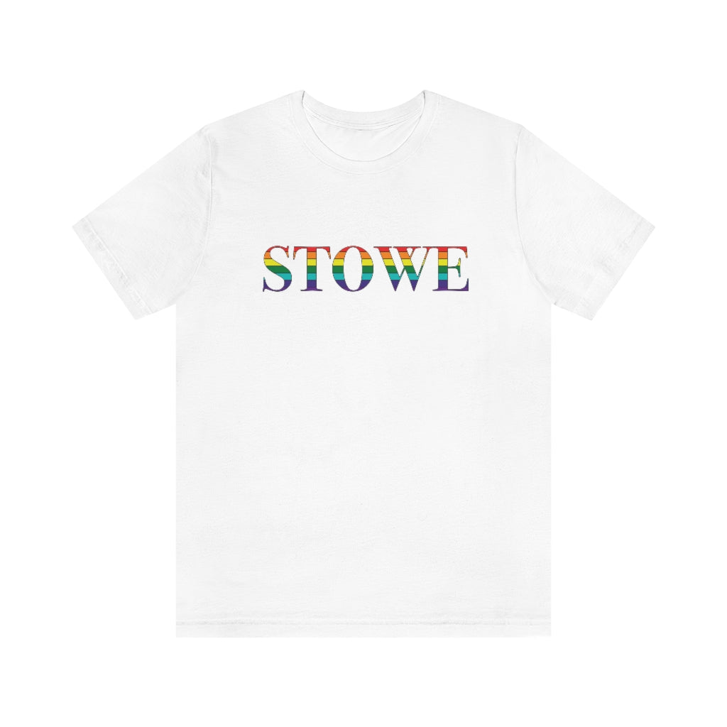 Stowe Rainbow Unisex Jersey Short Sleeve Tee