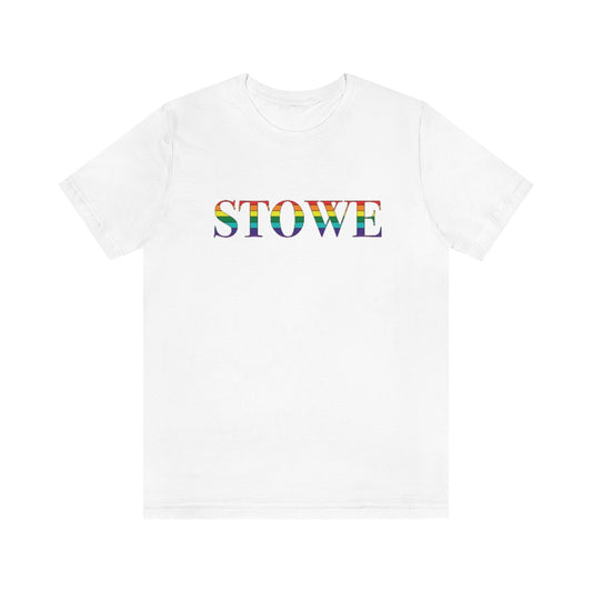 Stowe Rainbow Unisex Jersey Short Sleeve Tee