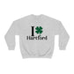 Hartford Connecticut St. Patrick’s Day shirt, I Clover Hartford 