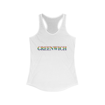 greenwich pride womens tank top 