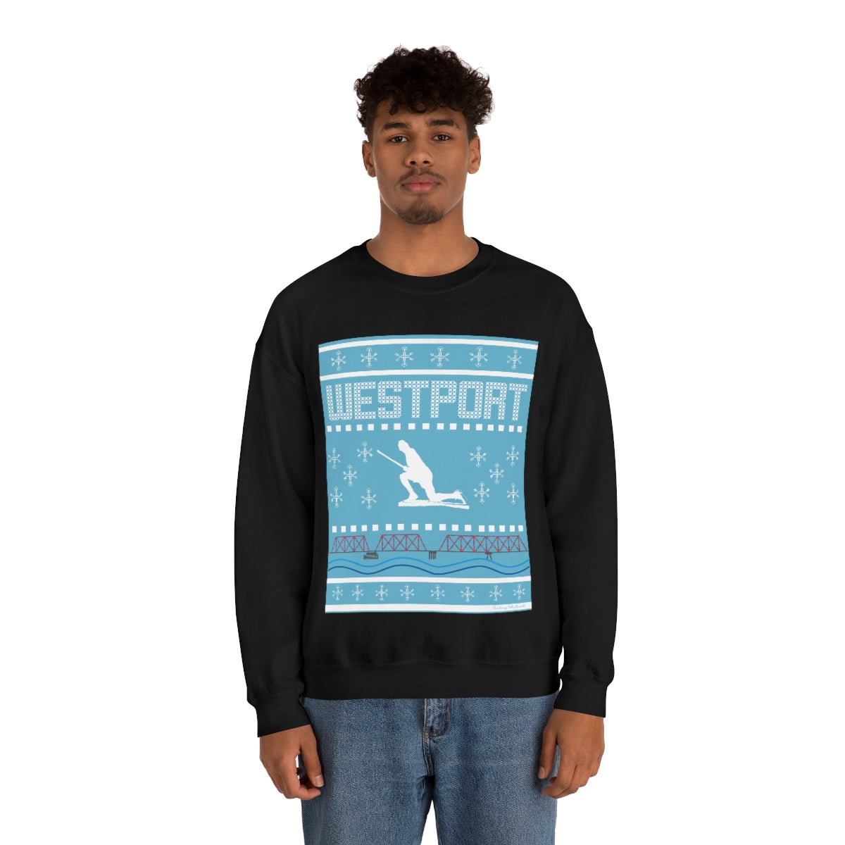 Westport Ugly Holiday Unisex Heavy Blend™ Crewneck Sweatshirt