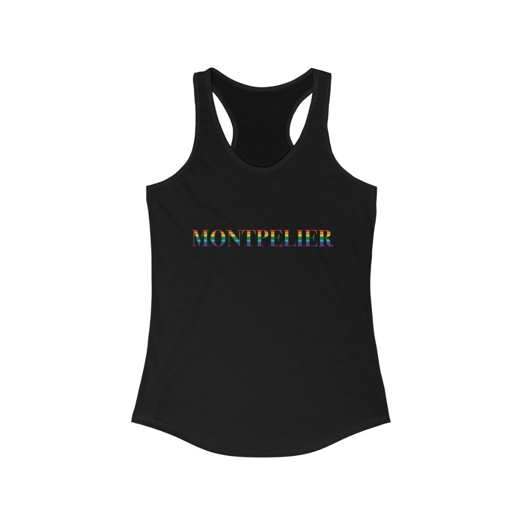 Montpelier Rainbow Women's Ideal Racerback Tank