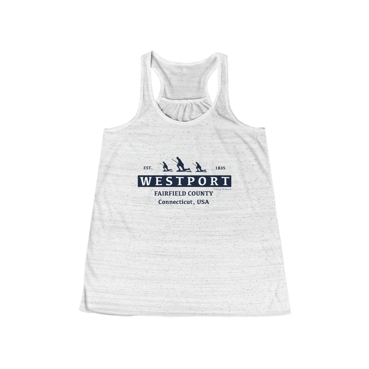 Westport Est. Women's Flowy Racerback Tank