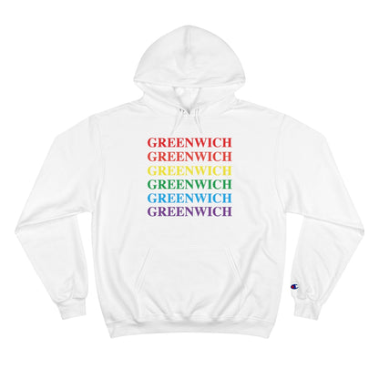 greenwich pride ct / connecticut hooded sweatshirt hoodie 