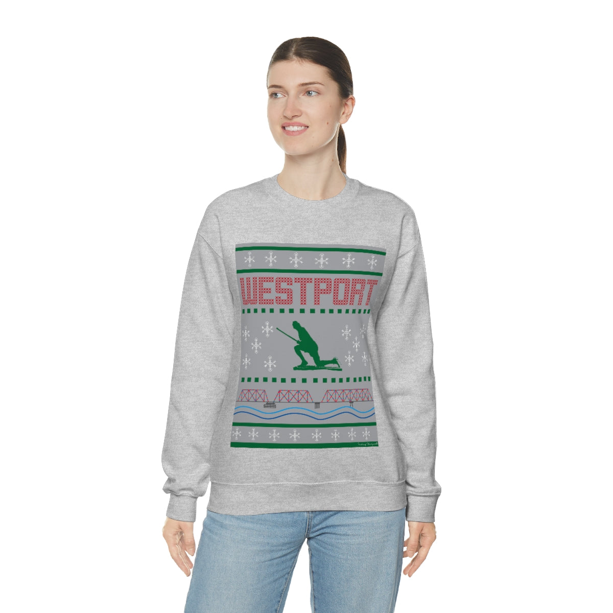 Westport Ugly Holiday Unisex Heavy Blend™ Crewneck Sweatshirt