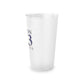 Wilton 203 Connecticut Frosted Pint Glass, 16oz