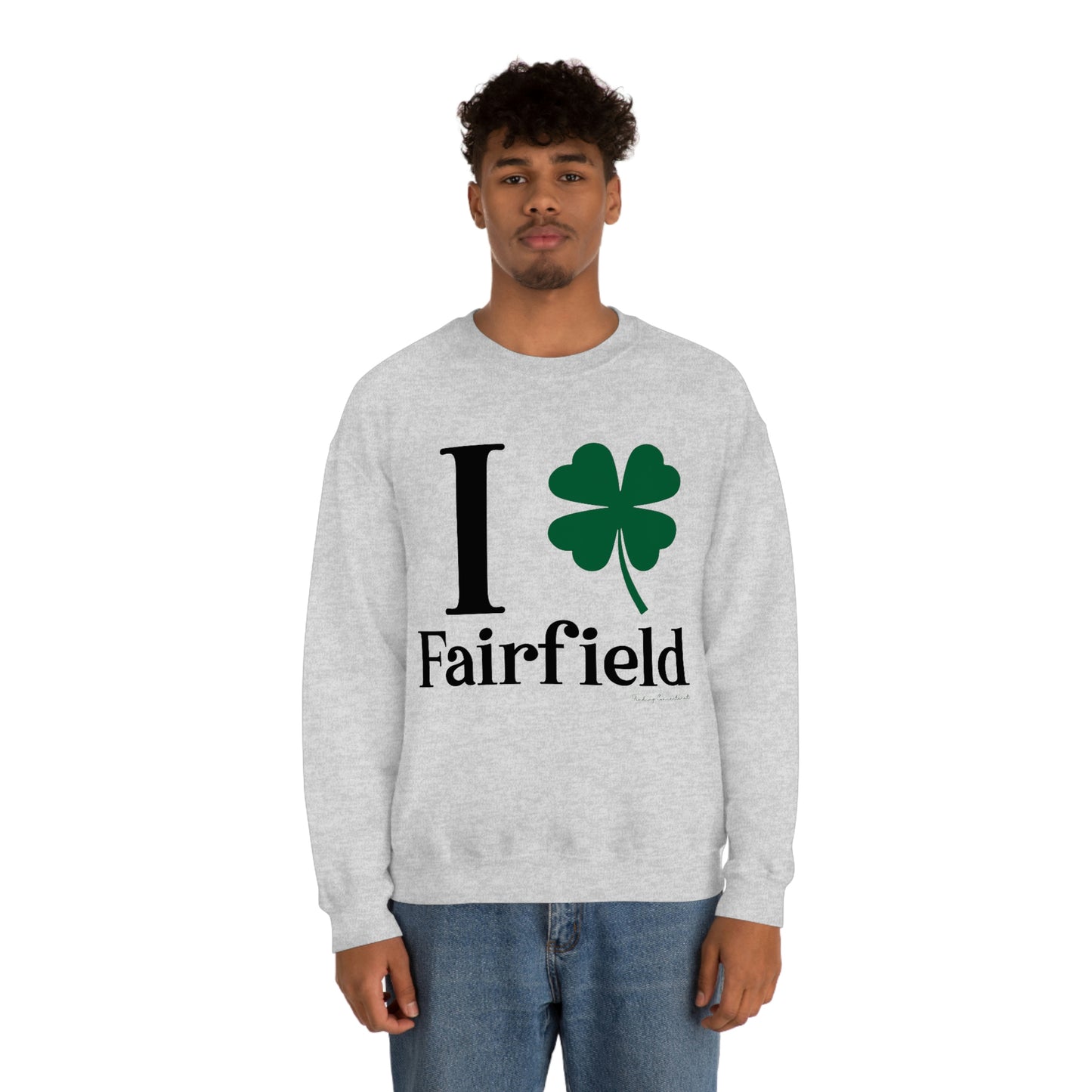 I Clover Fairfield Unisex Heavy Blend™ Crewneck Sweatshirt