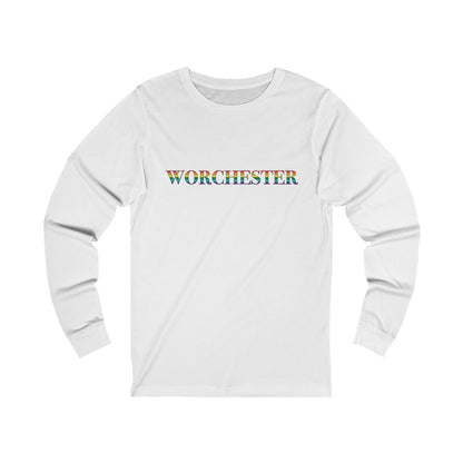 Worchester Rainbow Unisex Jersey Long Sleeve Tee