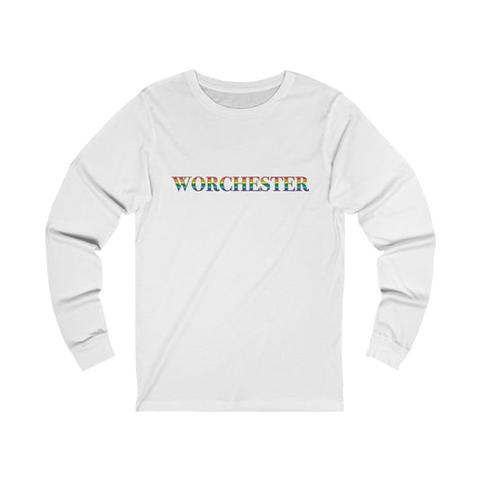 Worchester Rainbow Unisex Jersey Long Sleeve Tee