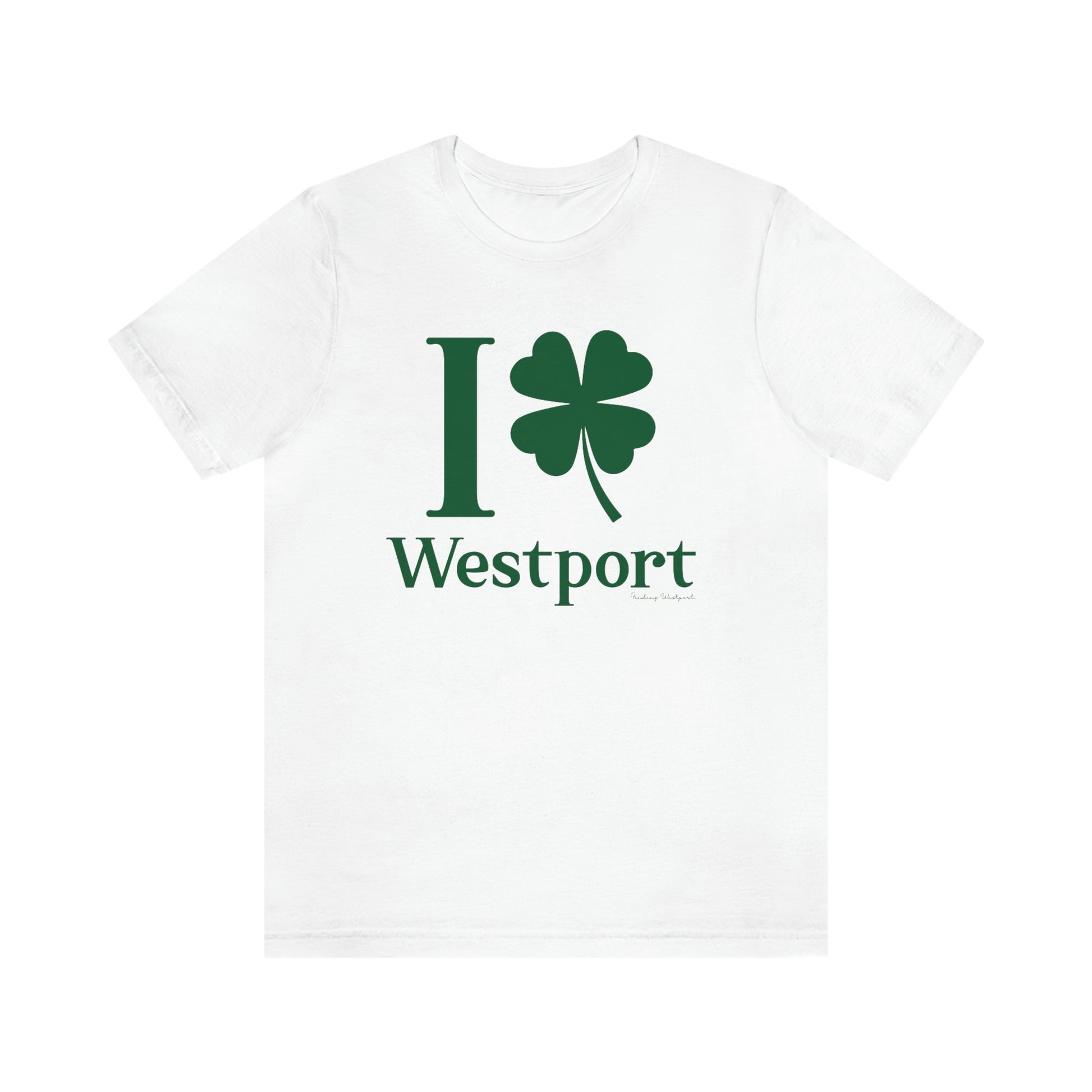 Westport Connecticut Tee, I Clover Westport. 