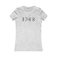 1788 Connecticut women's tee shirt 