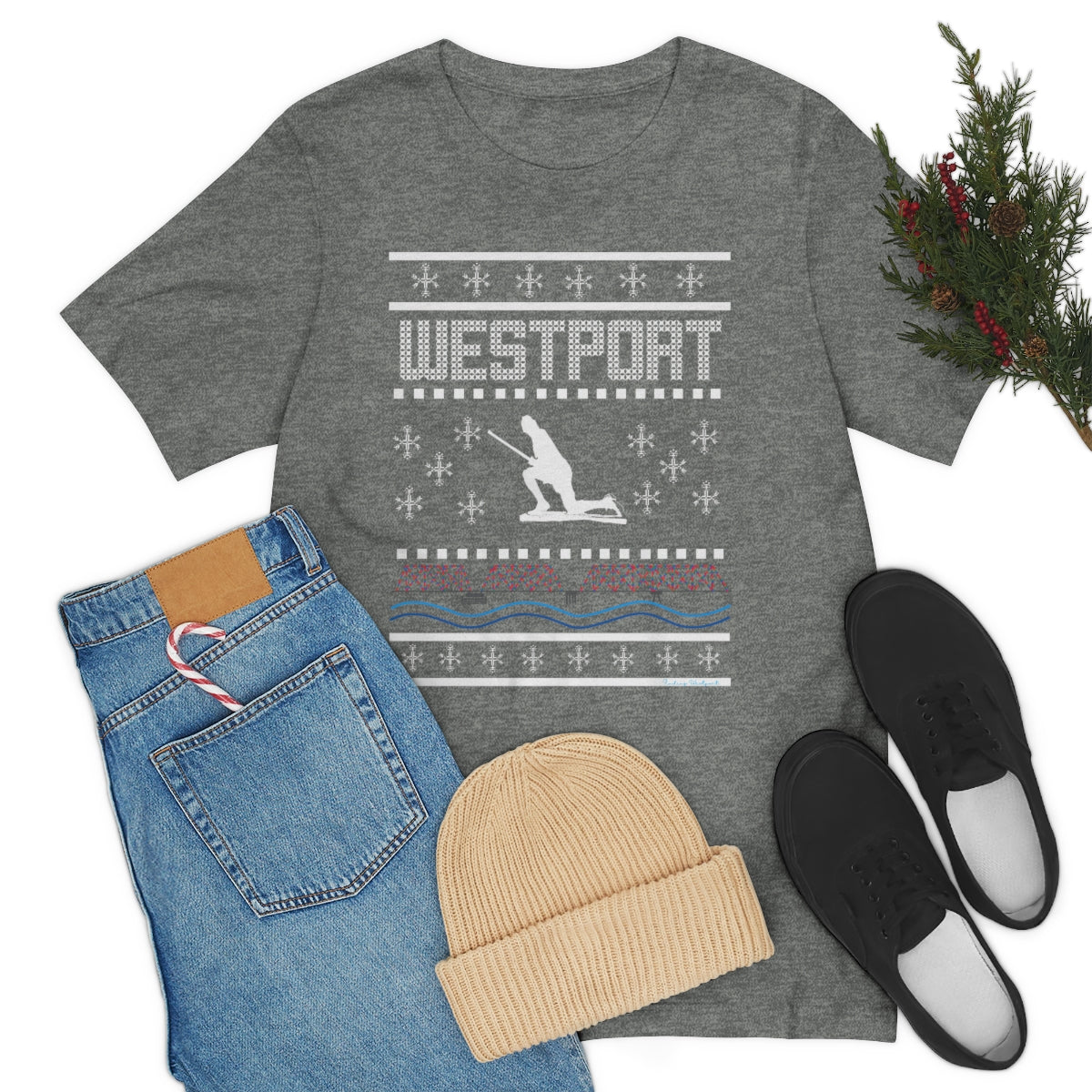 Westport Ugly Holiday Unisex Jersey Short Sleeve Tee