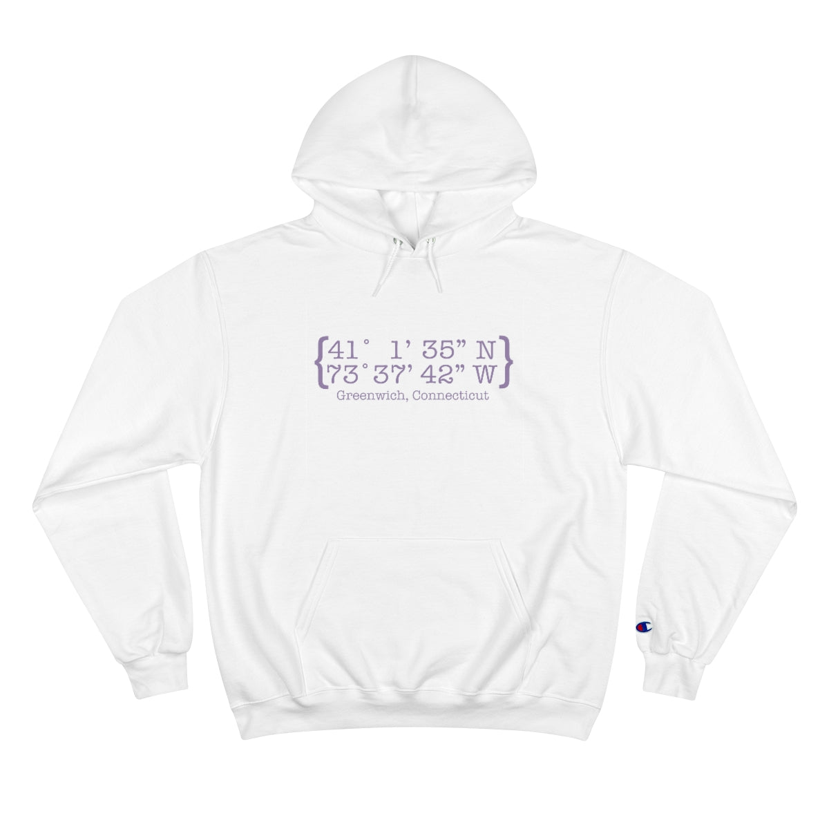 greenwich ct / connecticut hooded sweatshirt 