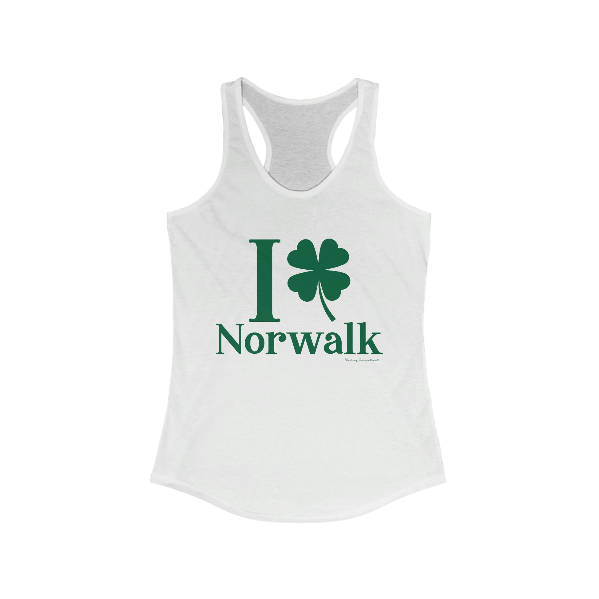 Norwalk Connecticut St. Patrick's Day shirt, I Clover Norwalk