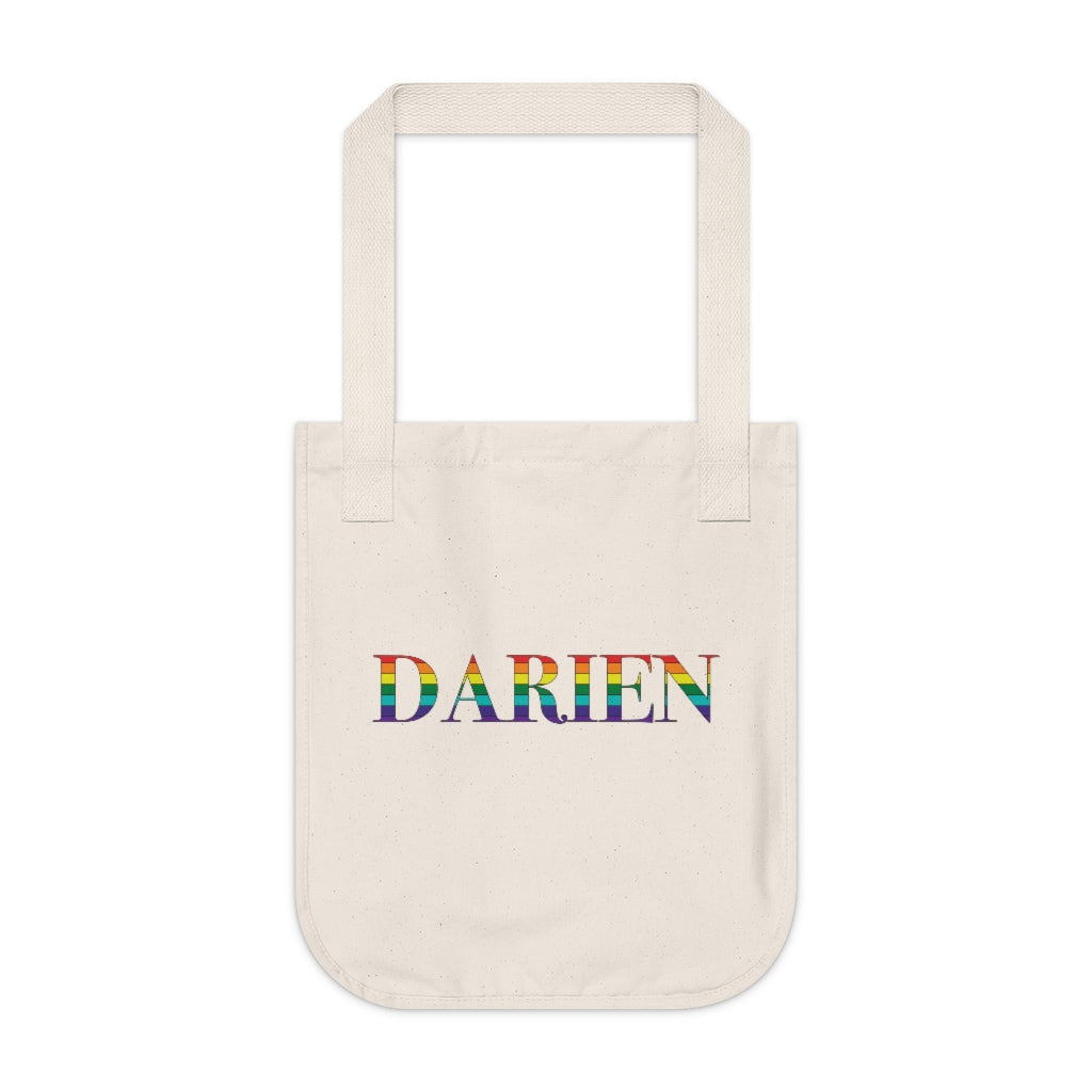 Darien rainbow tote bag 