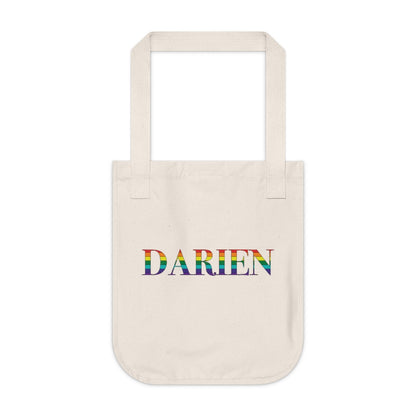 Darien rainbow tote bag 