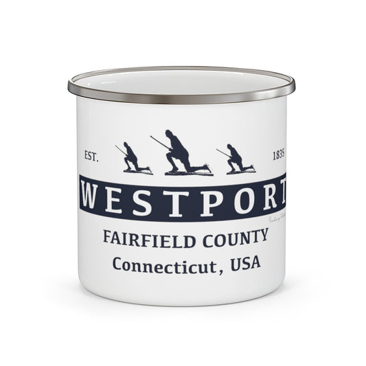 Westport Est. Enamel Camping Mug