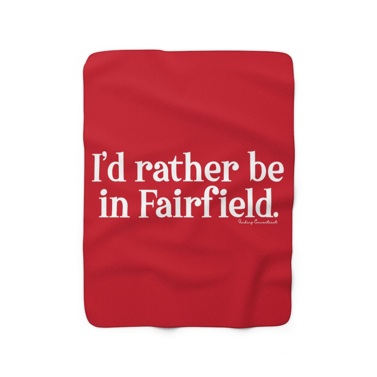 fairfield ct / connecticut blanket 