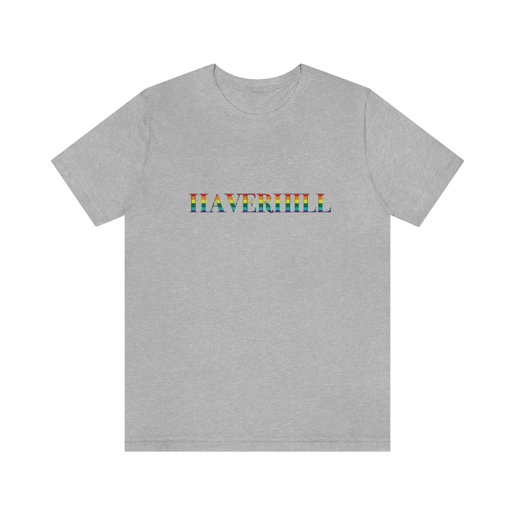 Haverhill Rainbow Unisex Jersey Short Sleeve Tee