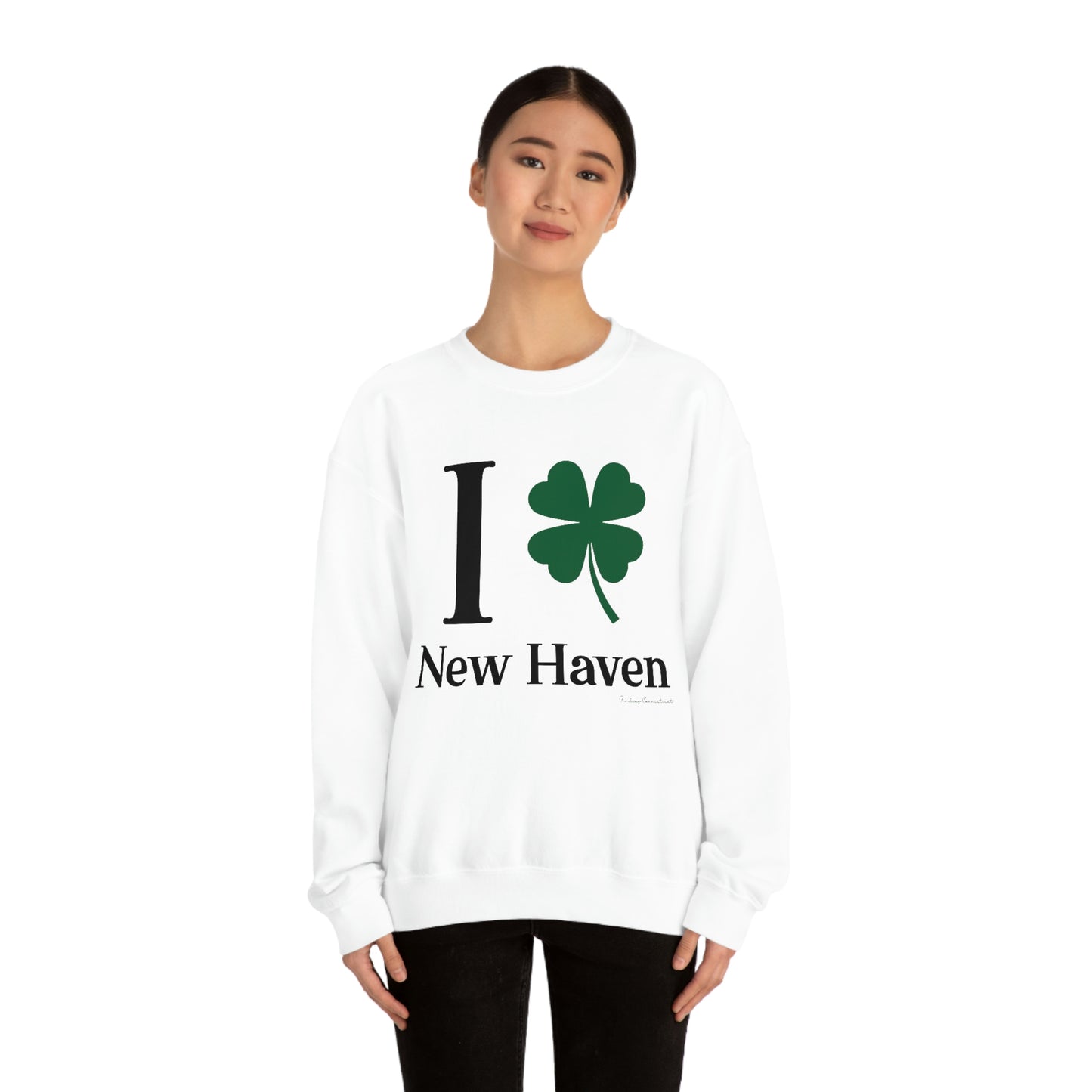 I Clover New Haven Unisex Heavy Blend™ Crewneck Sweatshirt