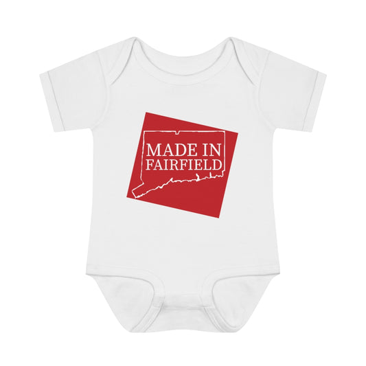 Made in Fairfield Infant Baby Rib Bodysuit