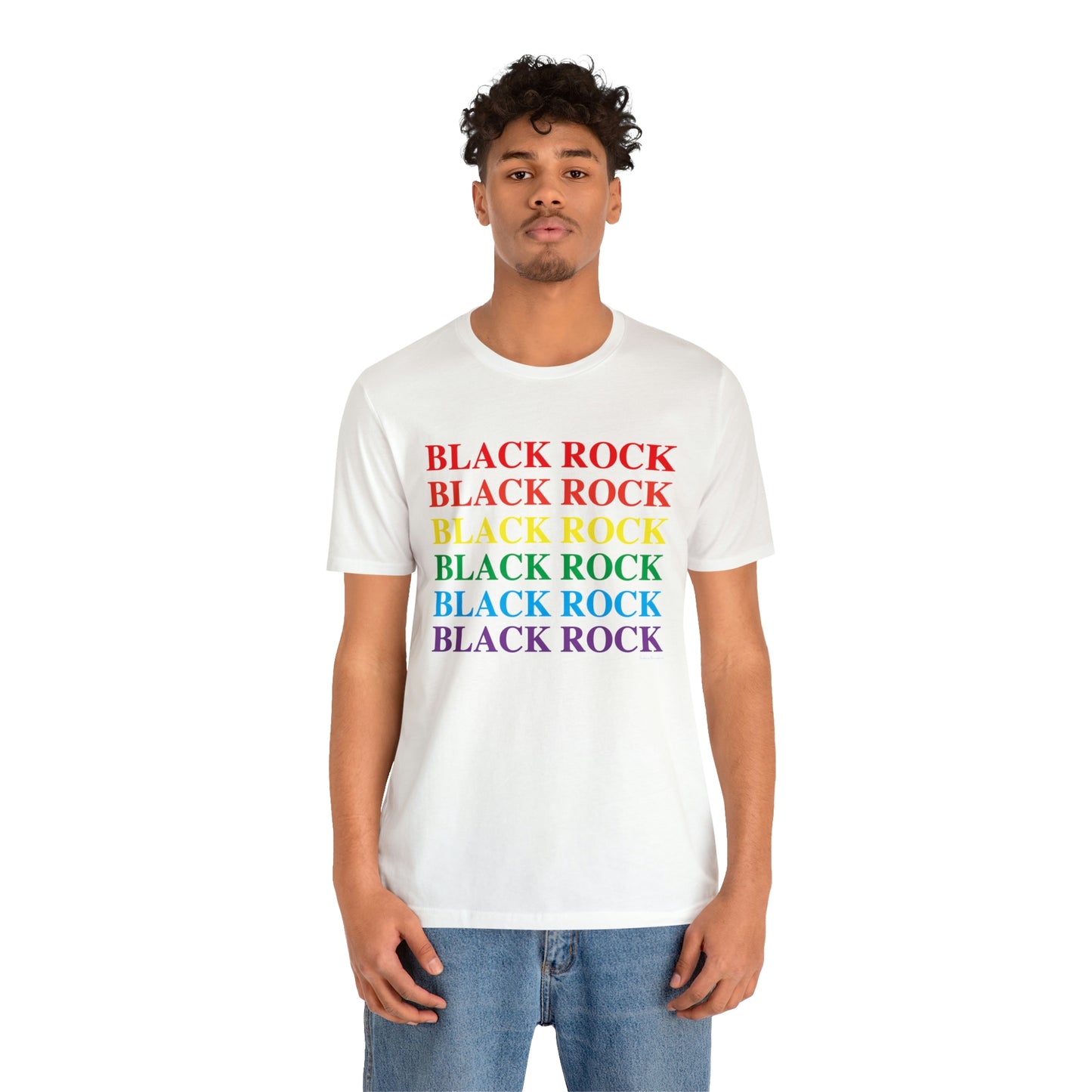 Black Rock Pride Unisex Jersey Short Sleeve Tee