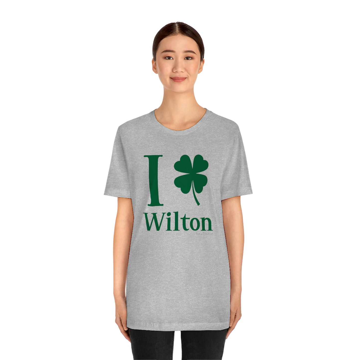 I Clover Wilton (Green)  Unisex Jersey Short Sleeve Tee