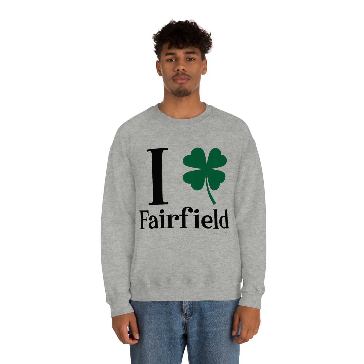 I Clover Fairfield Unisex Heavy Blend™ Crewneck Sweatshirt