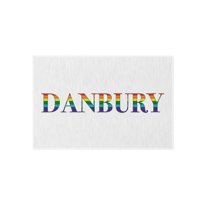 danbury rainbow outdoor rug, danbury pride