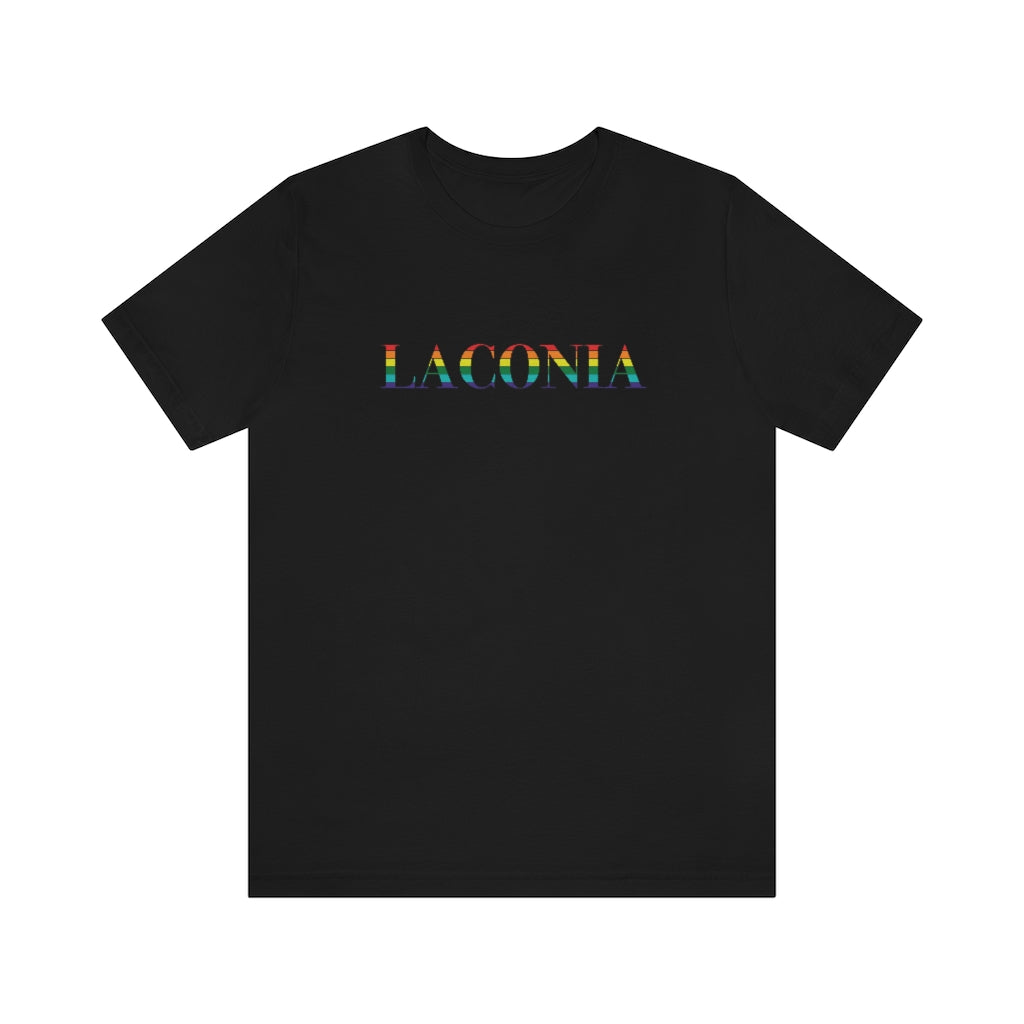 Laconia Rainbow Unisex Jersey Short Sleeve Tee