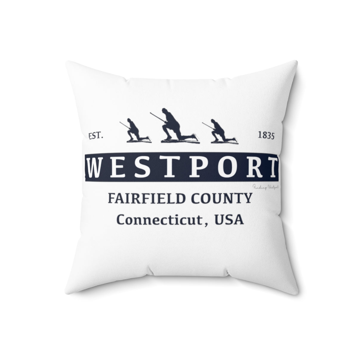 Westport Est. Spun Polyester Square Pillow