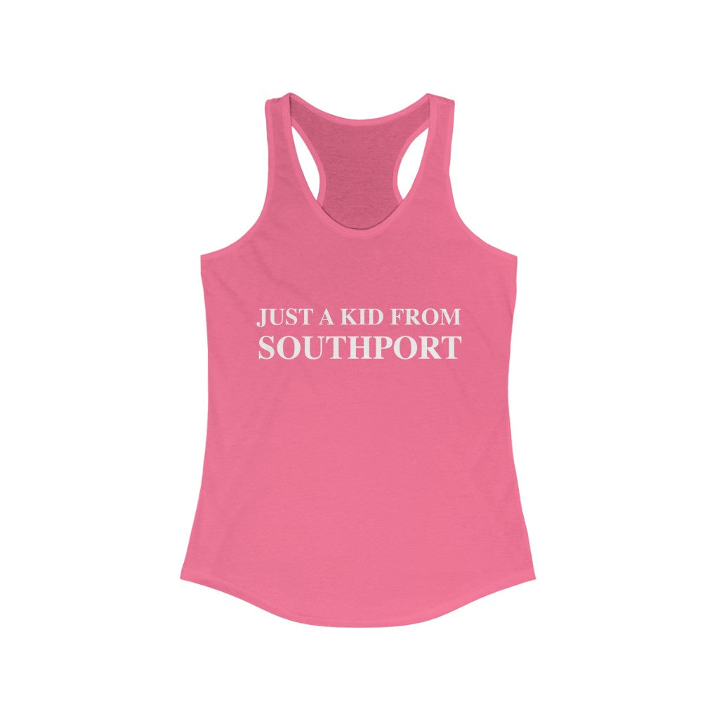 Just a kid from Southport. Southport, Connecticut tee shirts, hoodies sweatshirts, mugs and other apparel, home gifts and souvenirs. Proceeds of this collections goes to help Finding Fairfield and Finding Connecticut’s brand. Free USA shipping