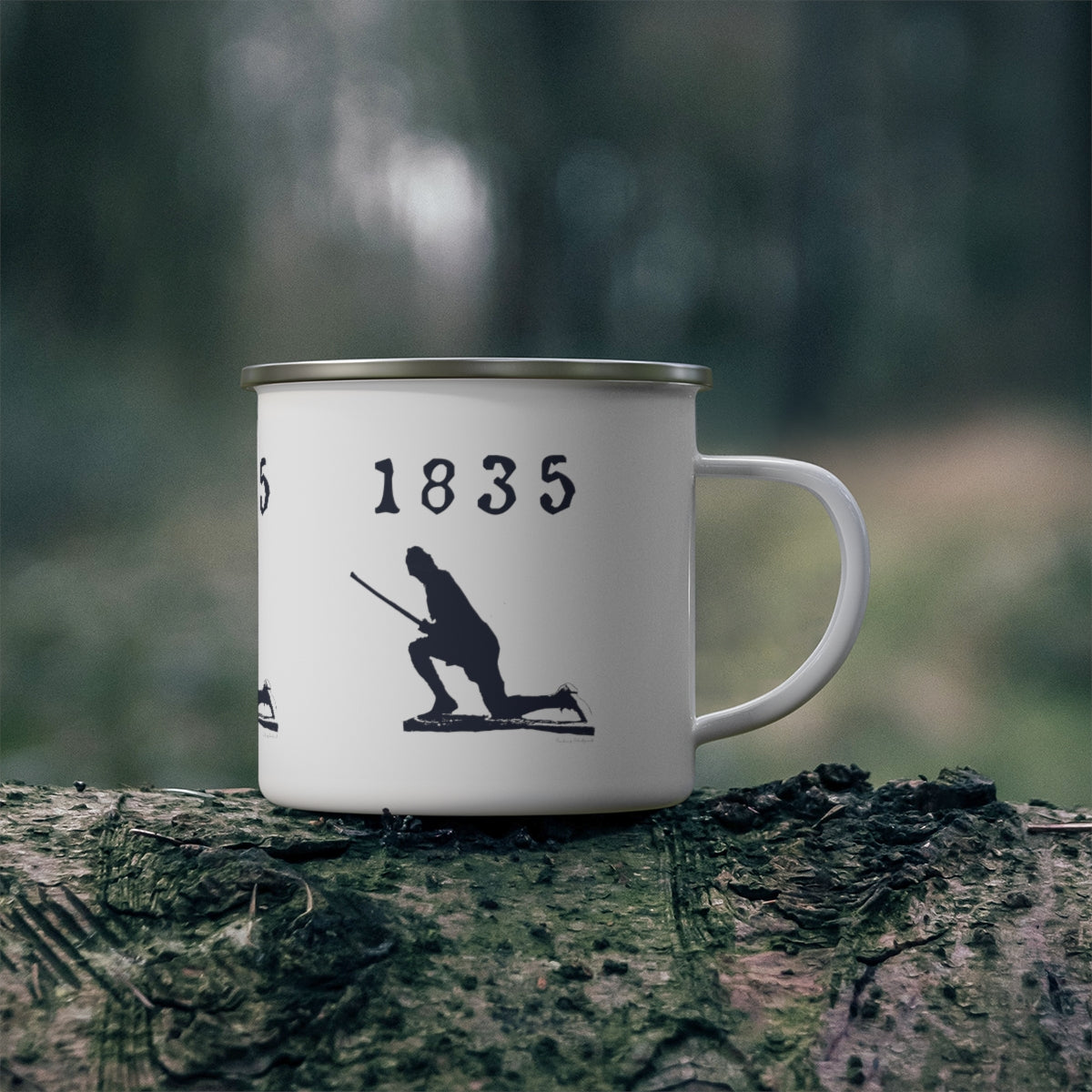 1835 Westport - Large Minuteman Enamel Camping Mug