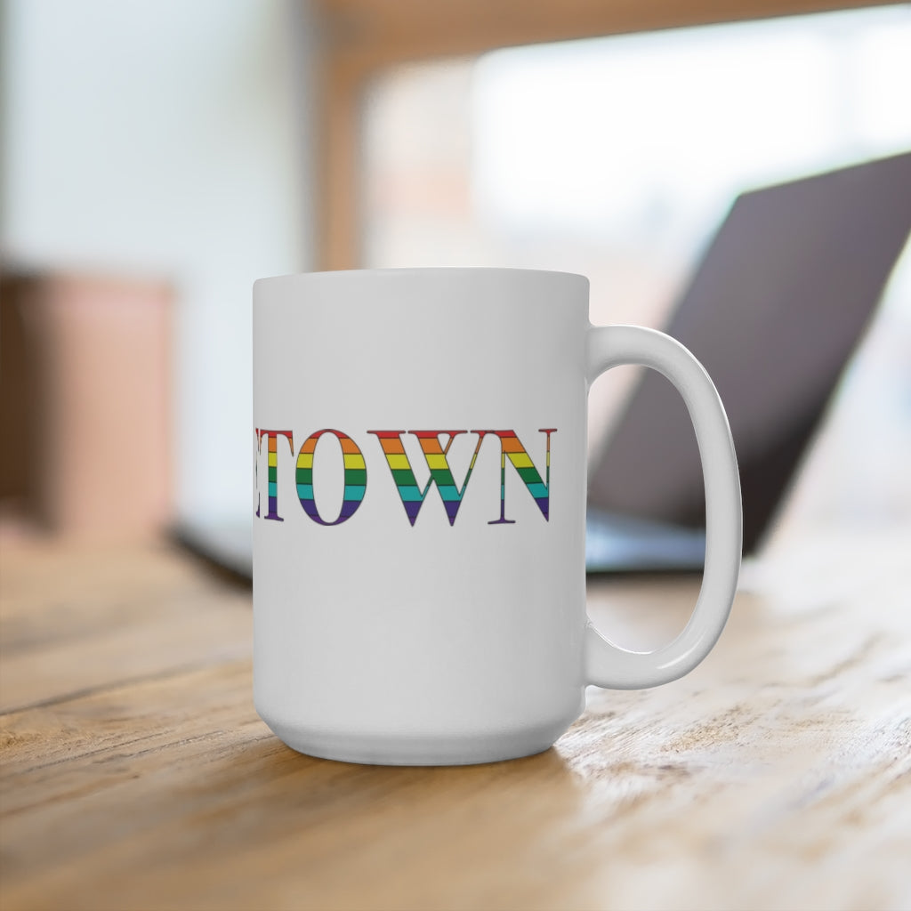 Middletown Rainbow White Ceramic Mug