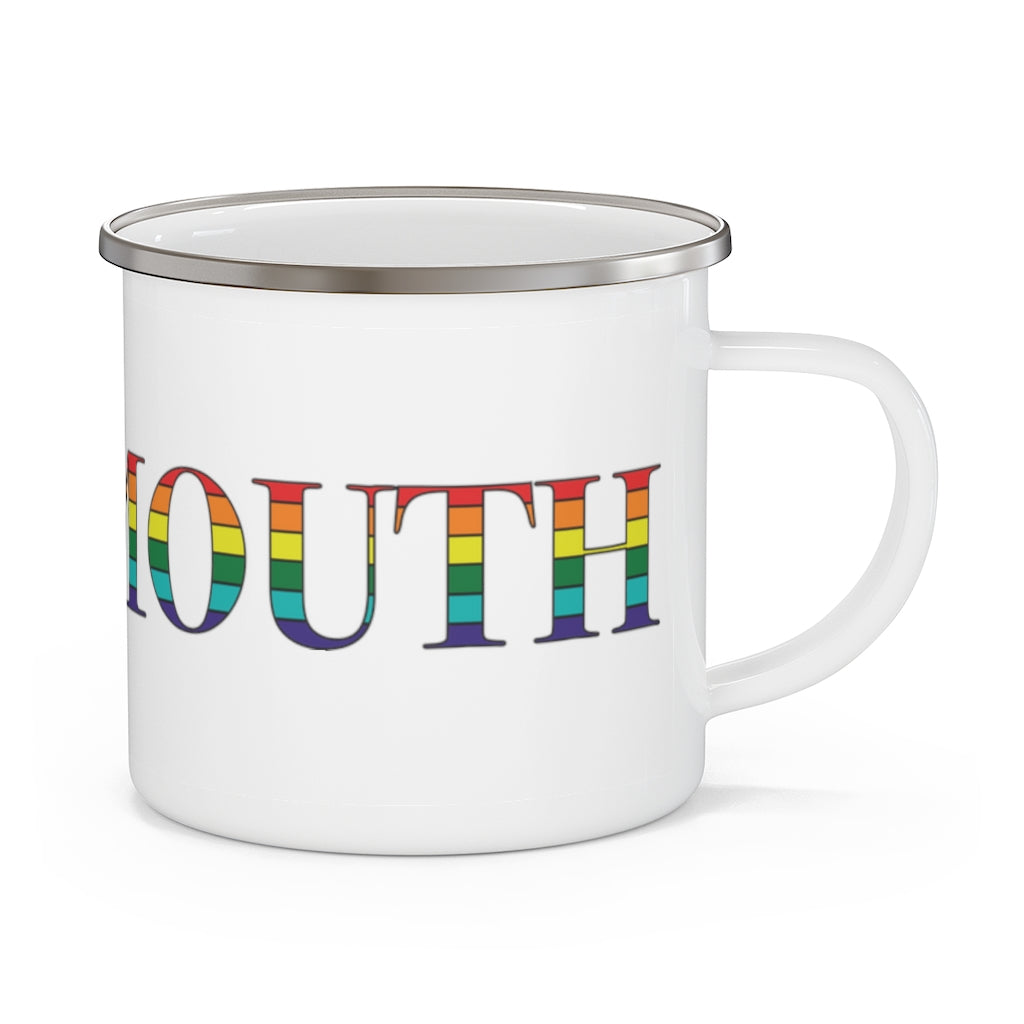 Portsmouth Rainbow Enamel Camping Mug