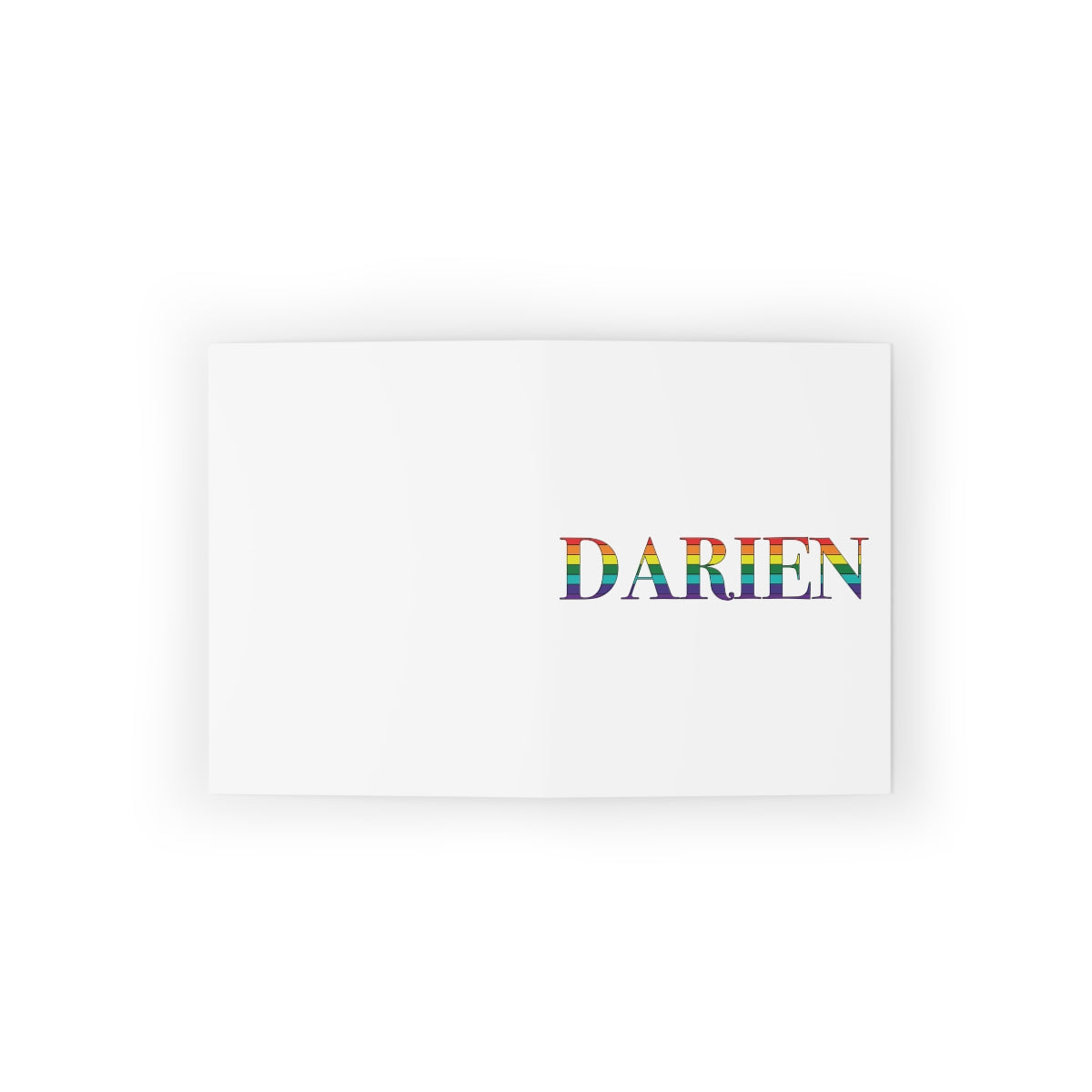 Darien Rainbow Greeting Cards (8, 16, and 24 pcs)