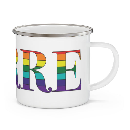 Barre Rainbow Enamel Camping Mug