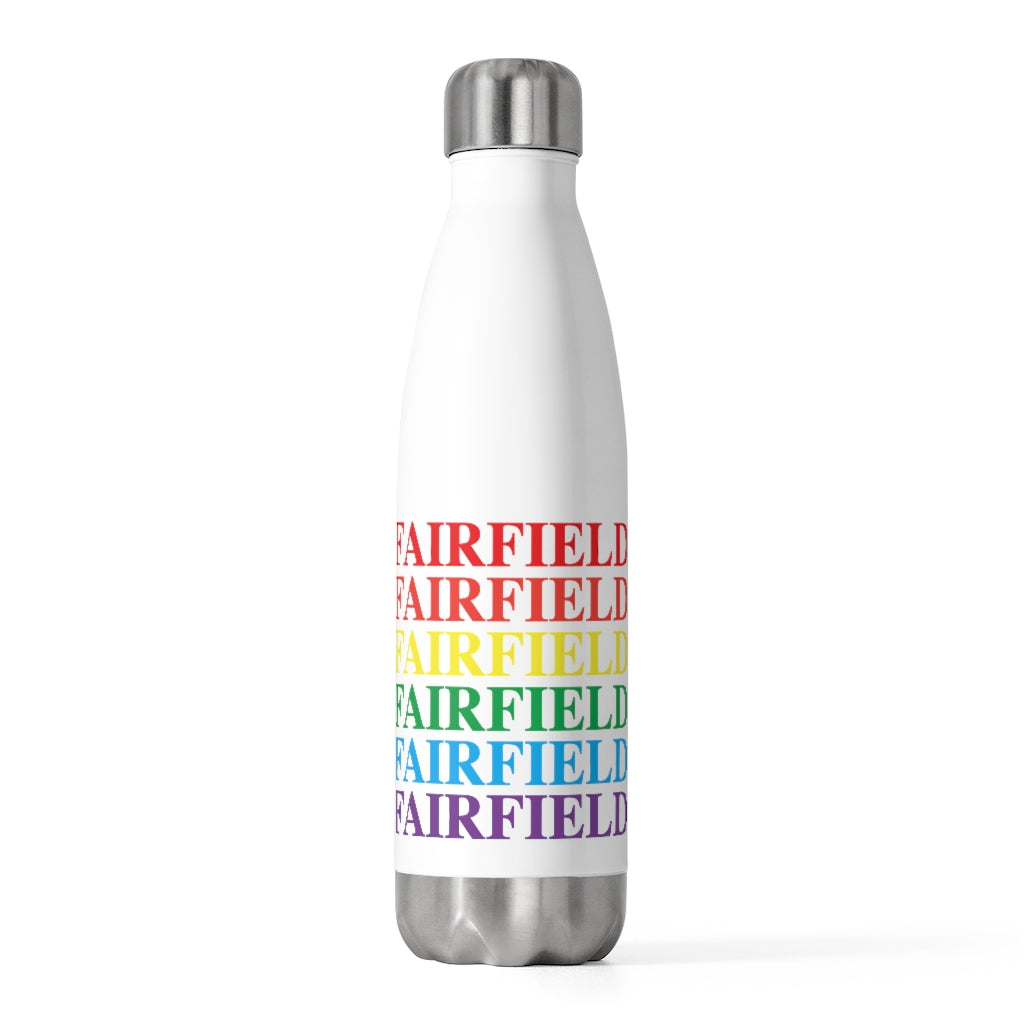 Fairfield pride water bottle 