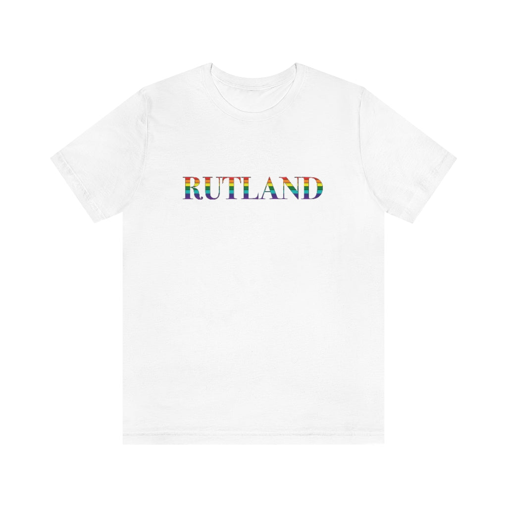 Rutland Rainbow Unisex Jersey Short Sleeve Tee