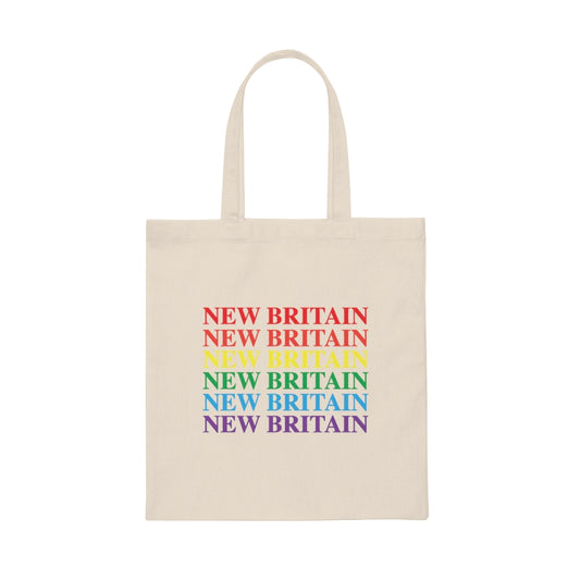 New Britain Pride Canvas Tote Bag