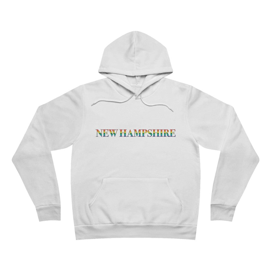 New Hampshire Rainbow Unisex Sponge Fleece Pullover Hoodie