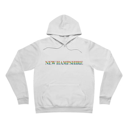 New Hampshire Rainbow Unisex Sponge Fleece Pullover Hoodie