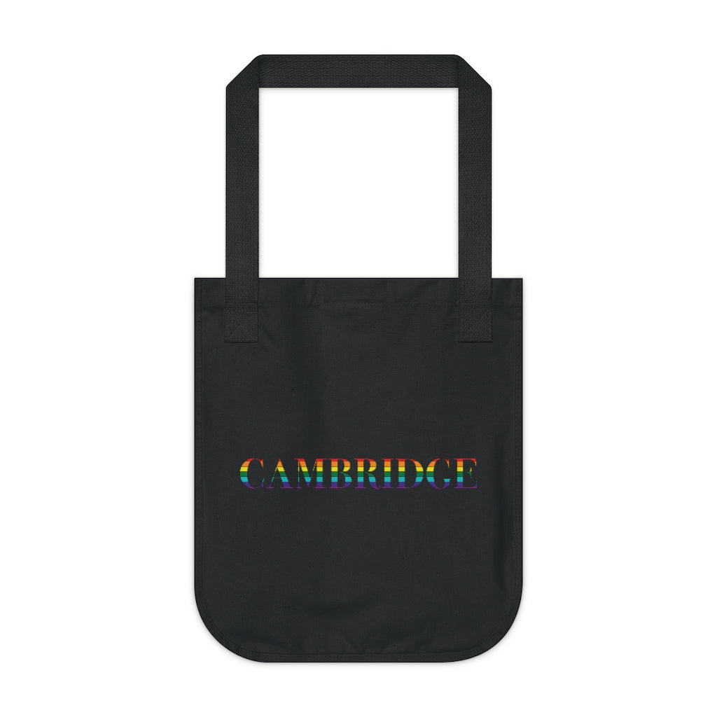 Cambridge Rainbow Organic Canvas Tote Bag