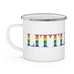 Littletown Rainbow Enamel Camping Mug