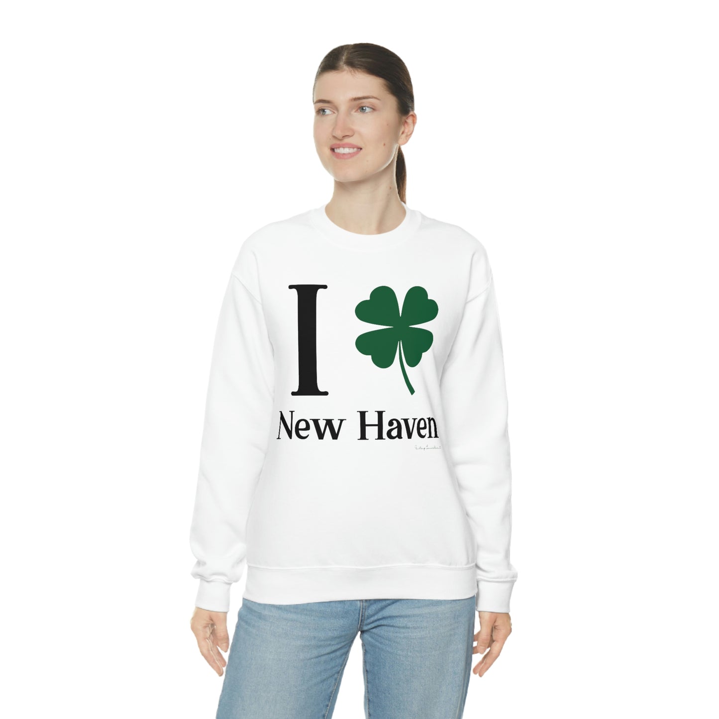 I Clover New Haven Unisex Heavy Blend™ Crewneck Sweatshirt