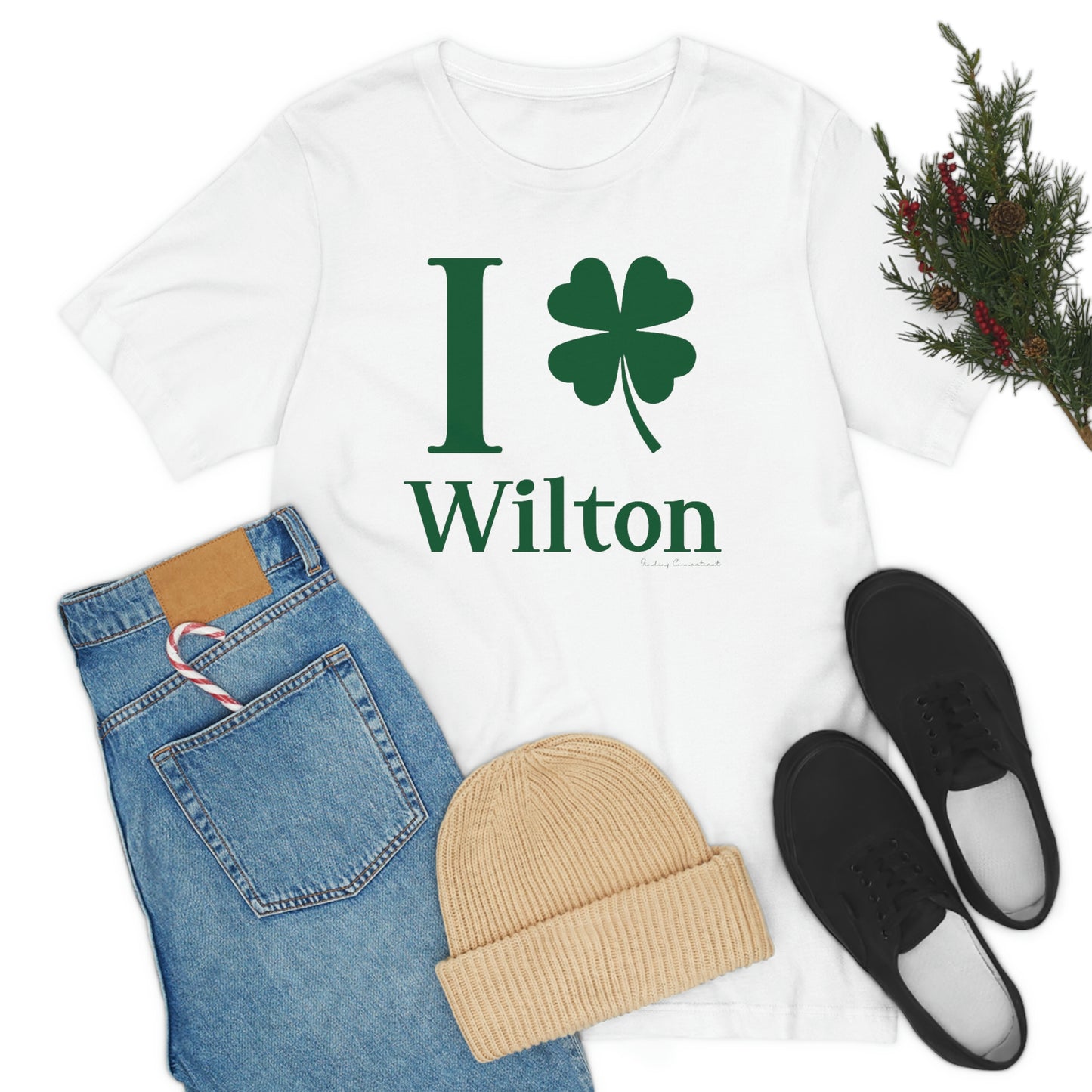 I Clover Wilton (Green)  Unisex Jersey Short Sleeve Tee